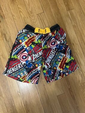 Marvel Avengers Comic Panel Kids  swim shorts